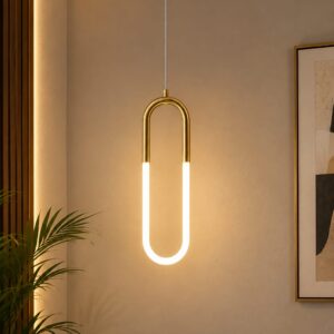 Modern U-Shaped LED Hanging Light